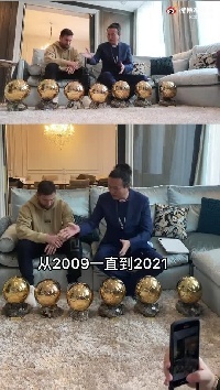 王涛：最喜欢哪座金球？梅西：每一座都很重要、来之不易