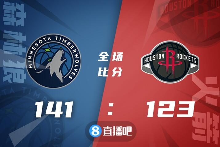 🏀唐斯40+9+7 拉塞尔22+10 范德比尔特21+19 森林狼双杀火箭