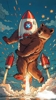 【AI漫画】火箭🚀主场轻取灰熊🐻强势升空：带着你也要起飞